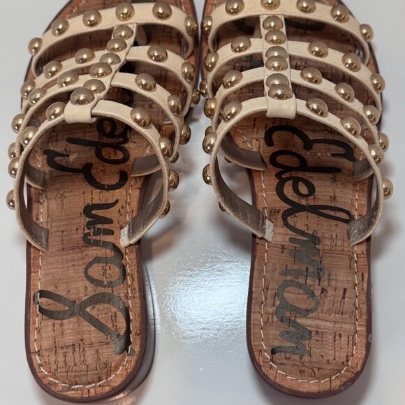 Sam Edelman Size 6 Juniper Mule sandals, thong, studded - Picture 5 of 12